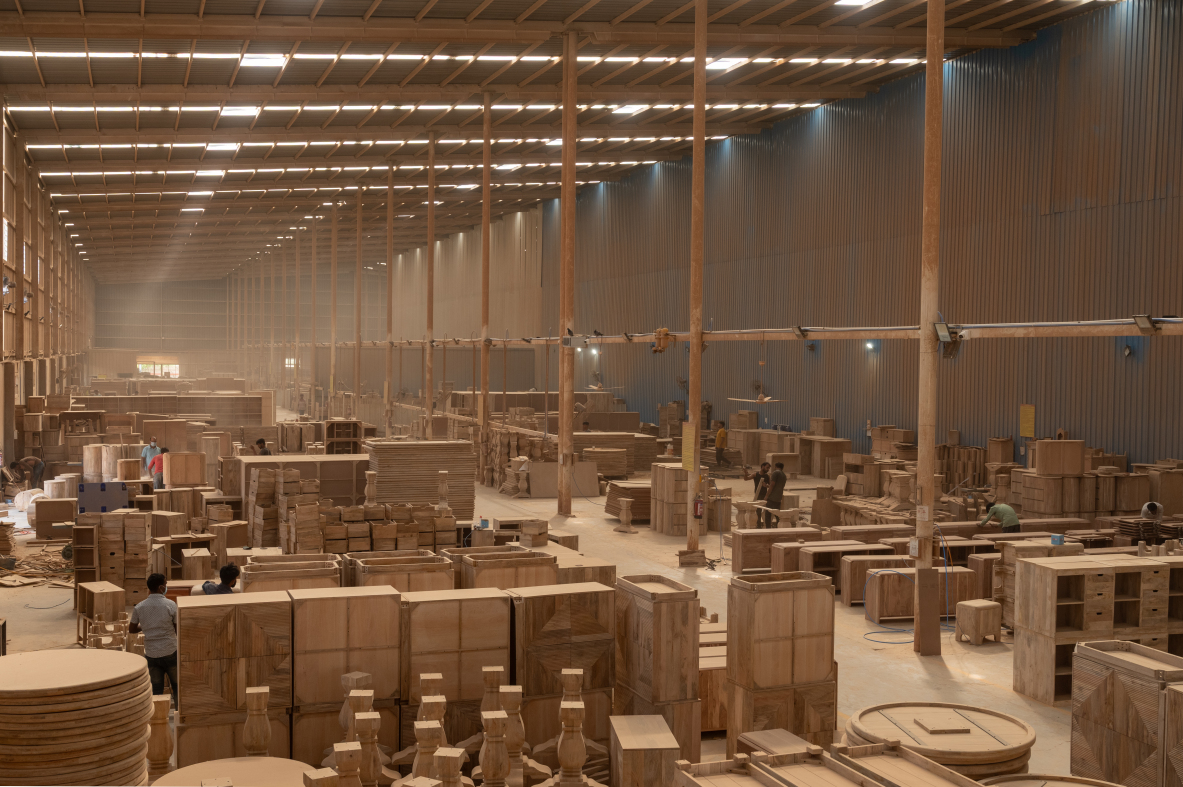 Advanced woodworking hall